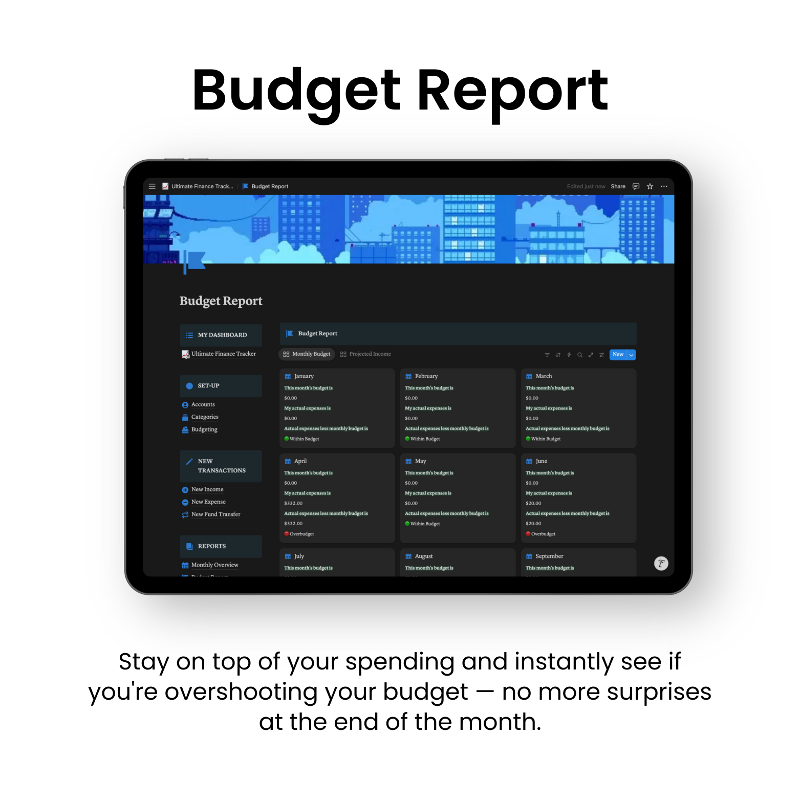 Ultimate Finance Tracker