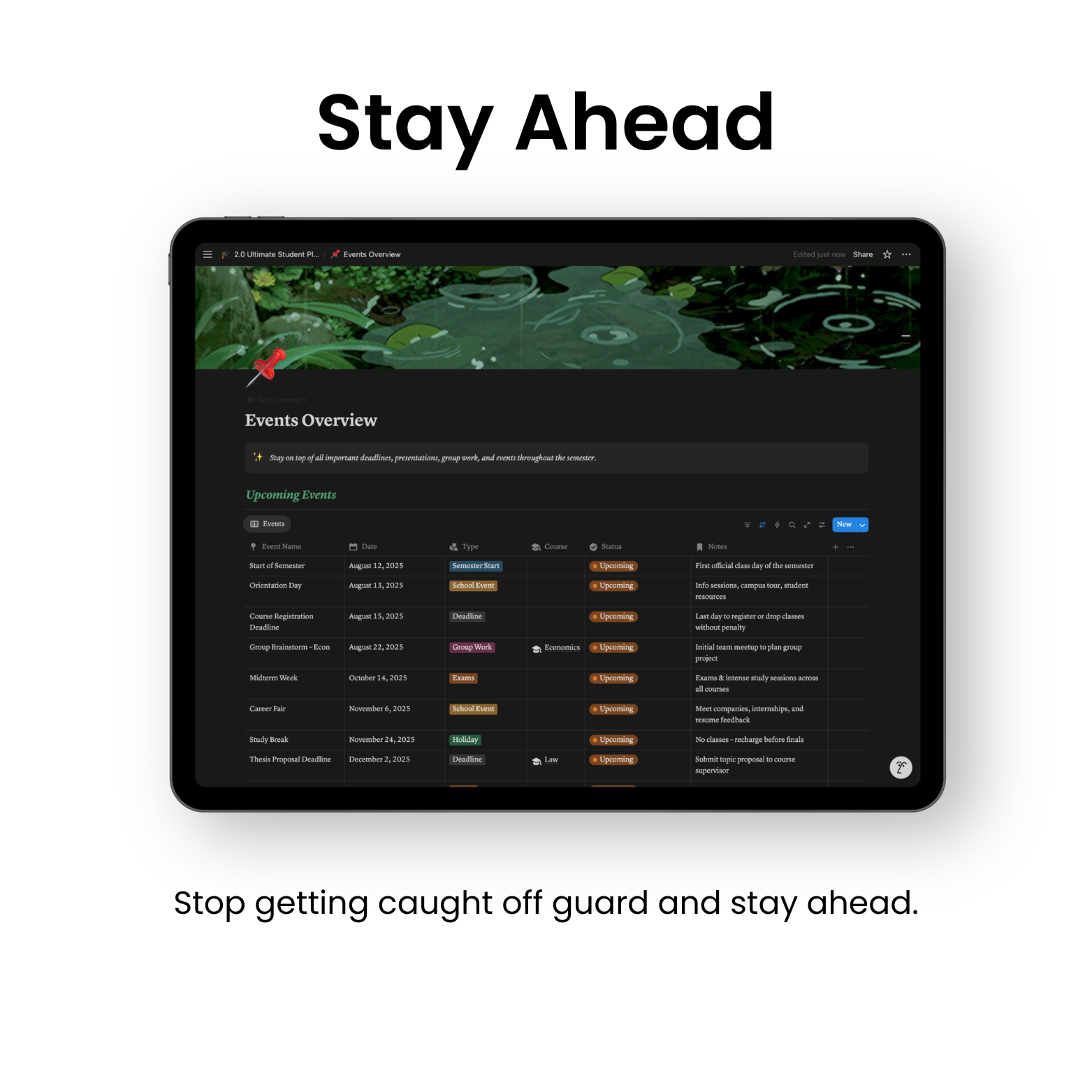 Ultimate Student Planner