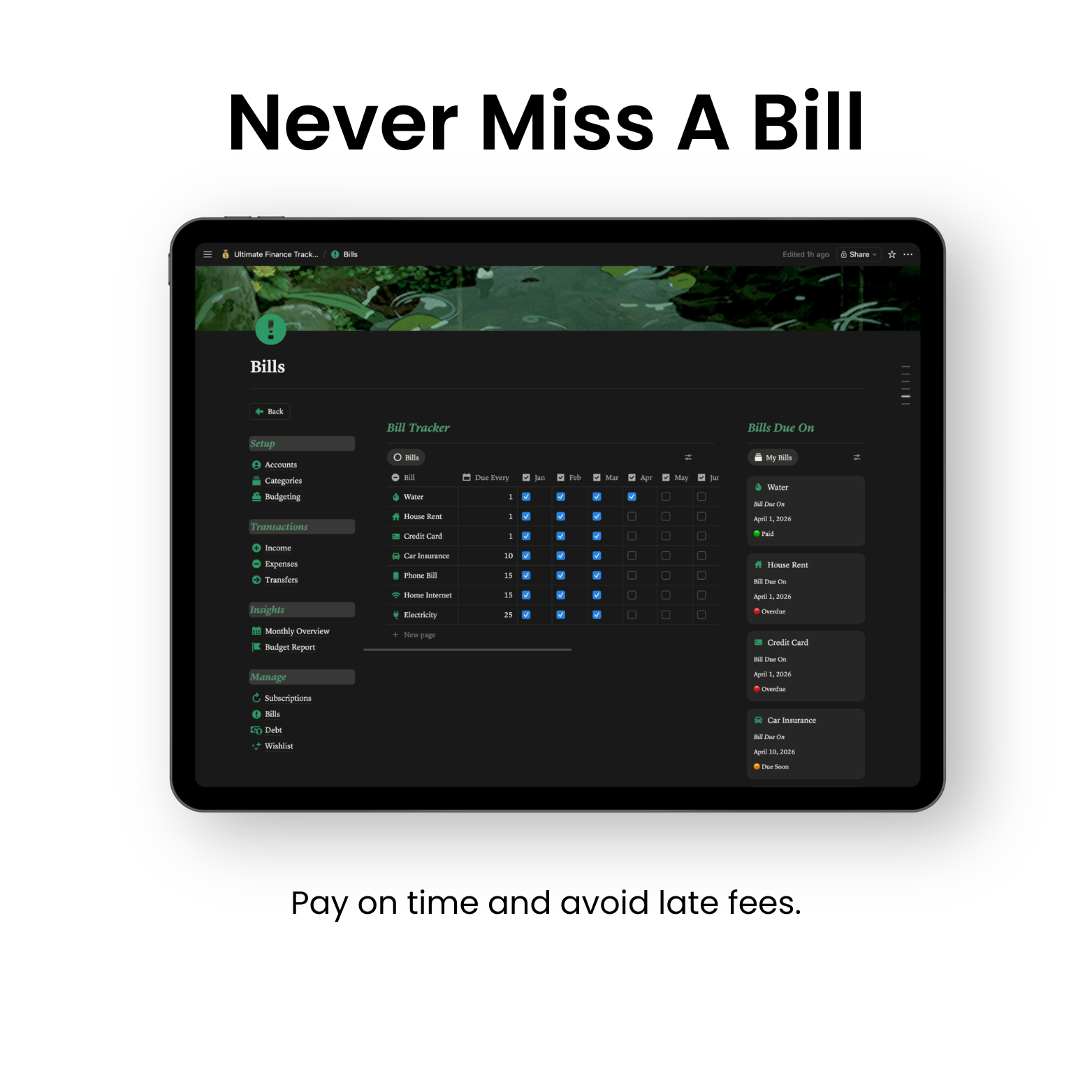 Ultimate Finance Tracker