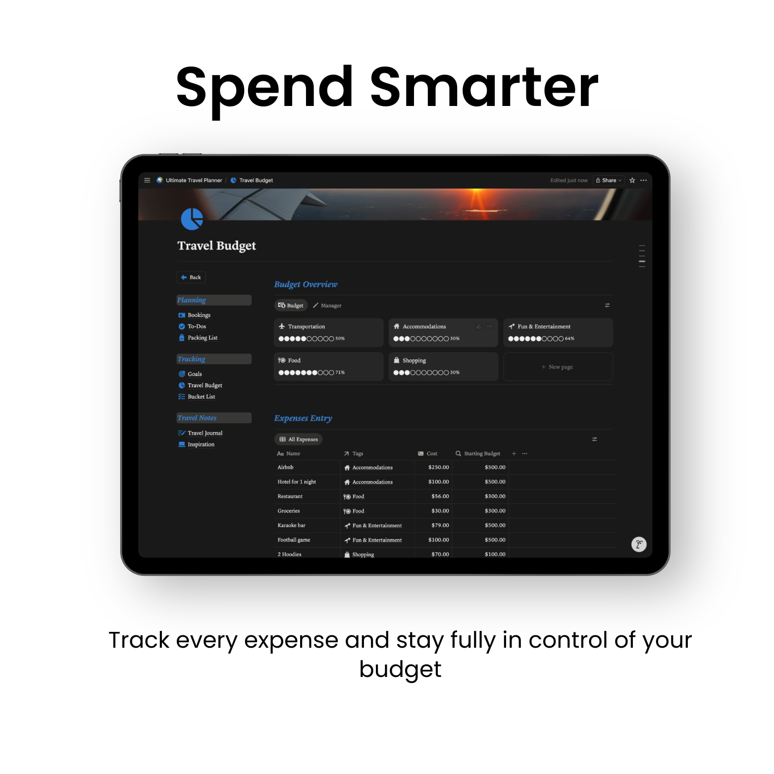 Ultimate Travel Planner