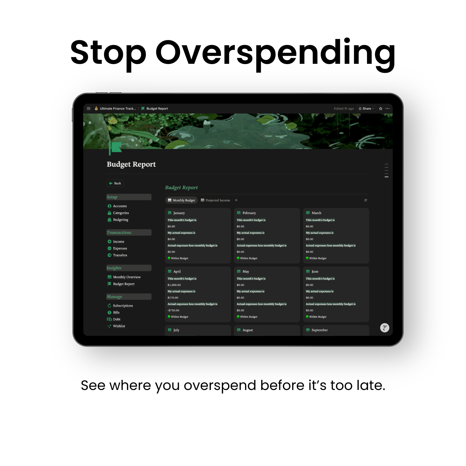 Ultimate Finance Tracker