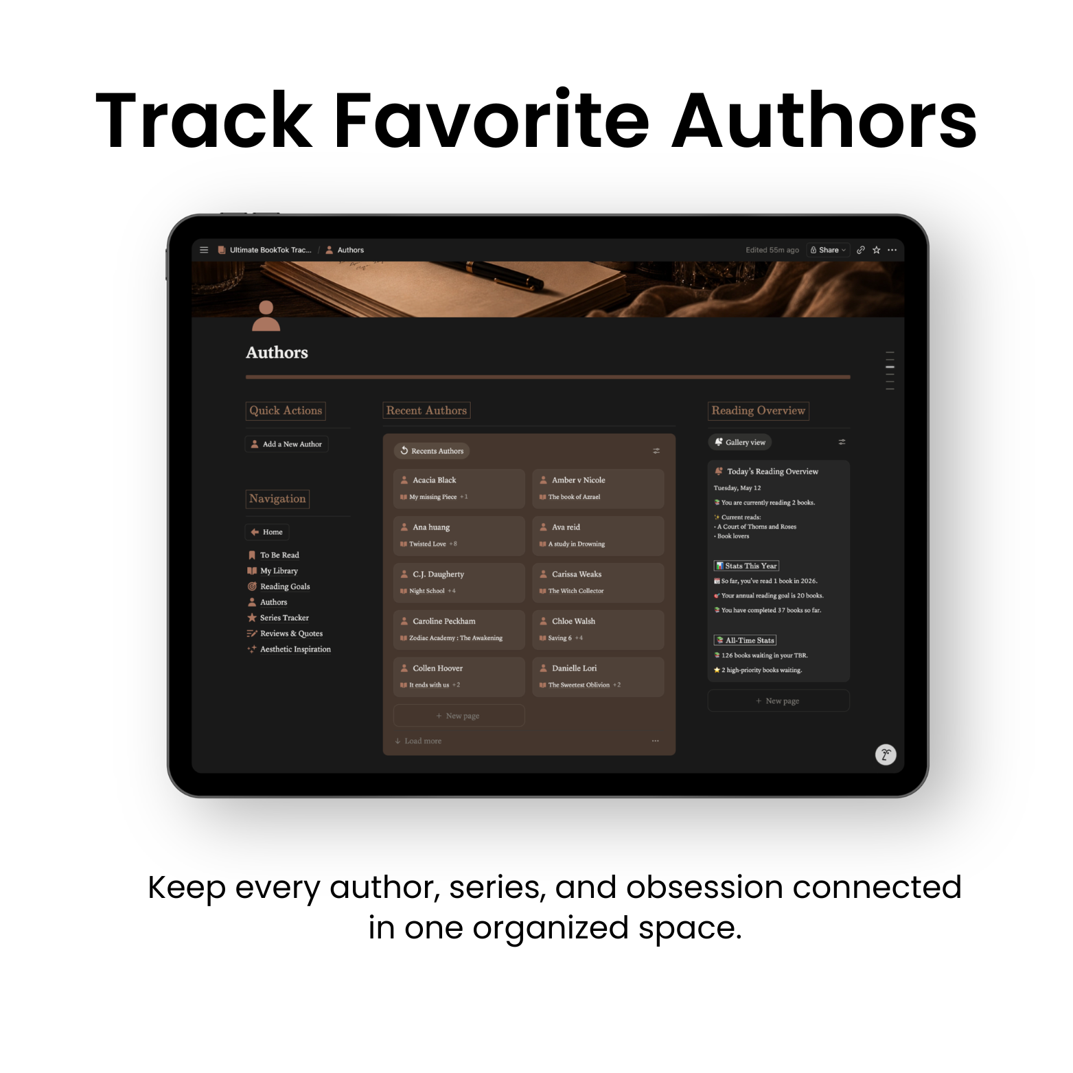 Ultimate BookTok Tracker