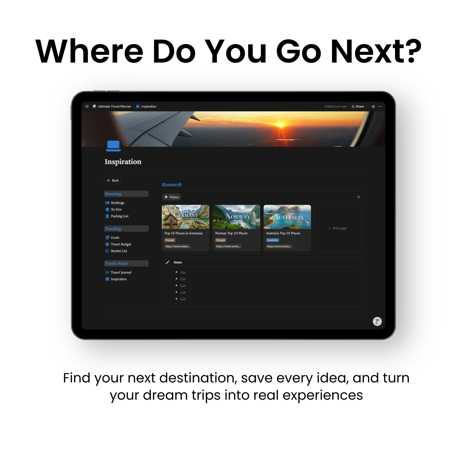 Ultimate Travel Planner