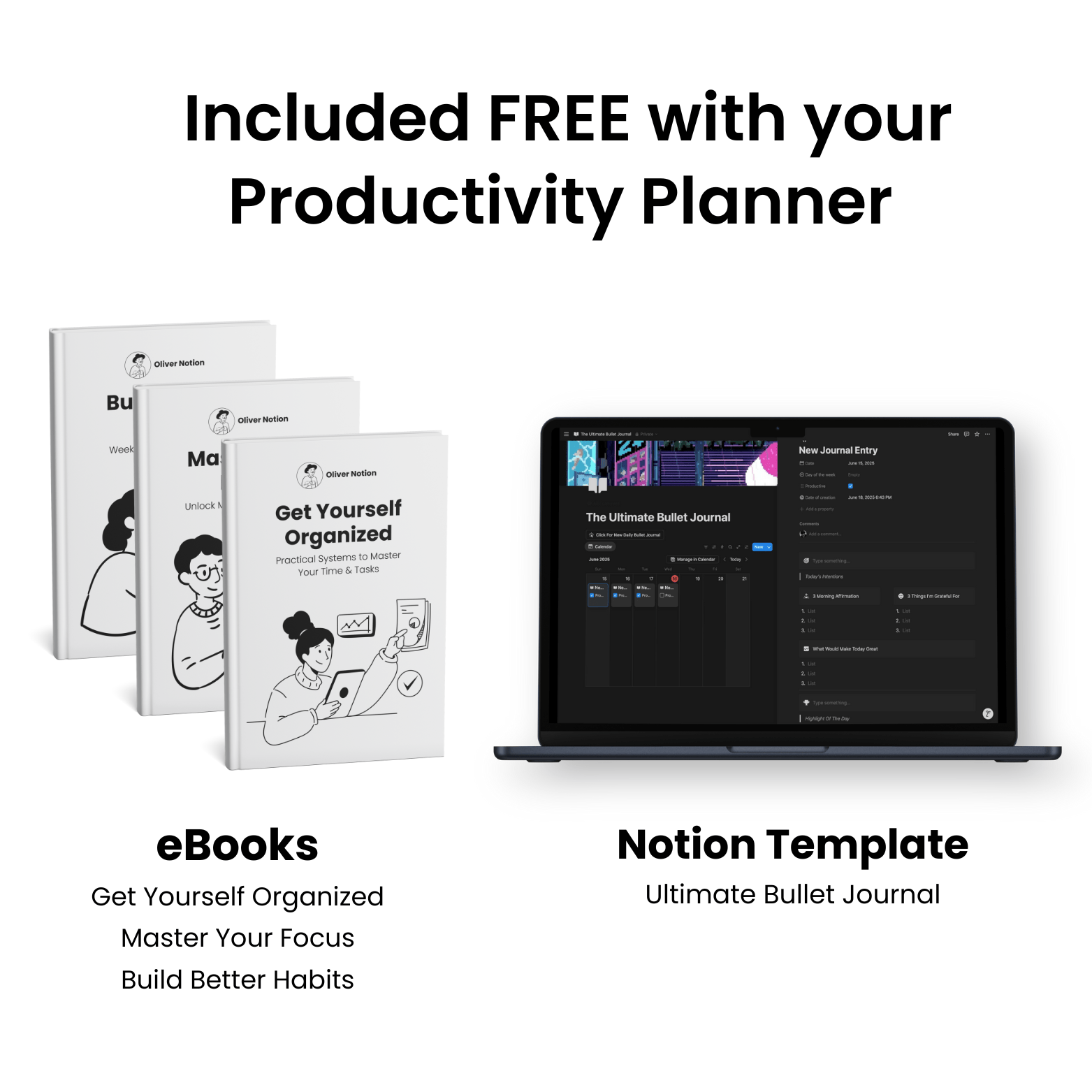 Ultimate Productivity Planner - Oliver Notion