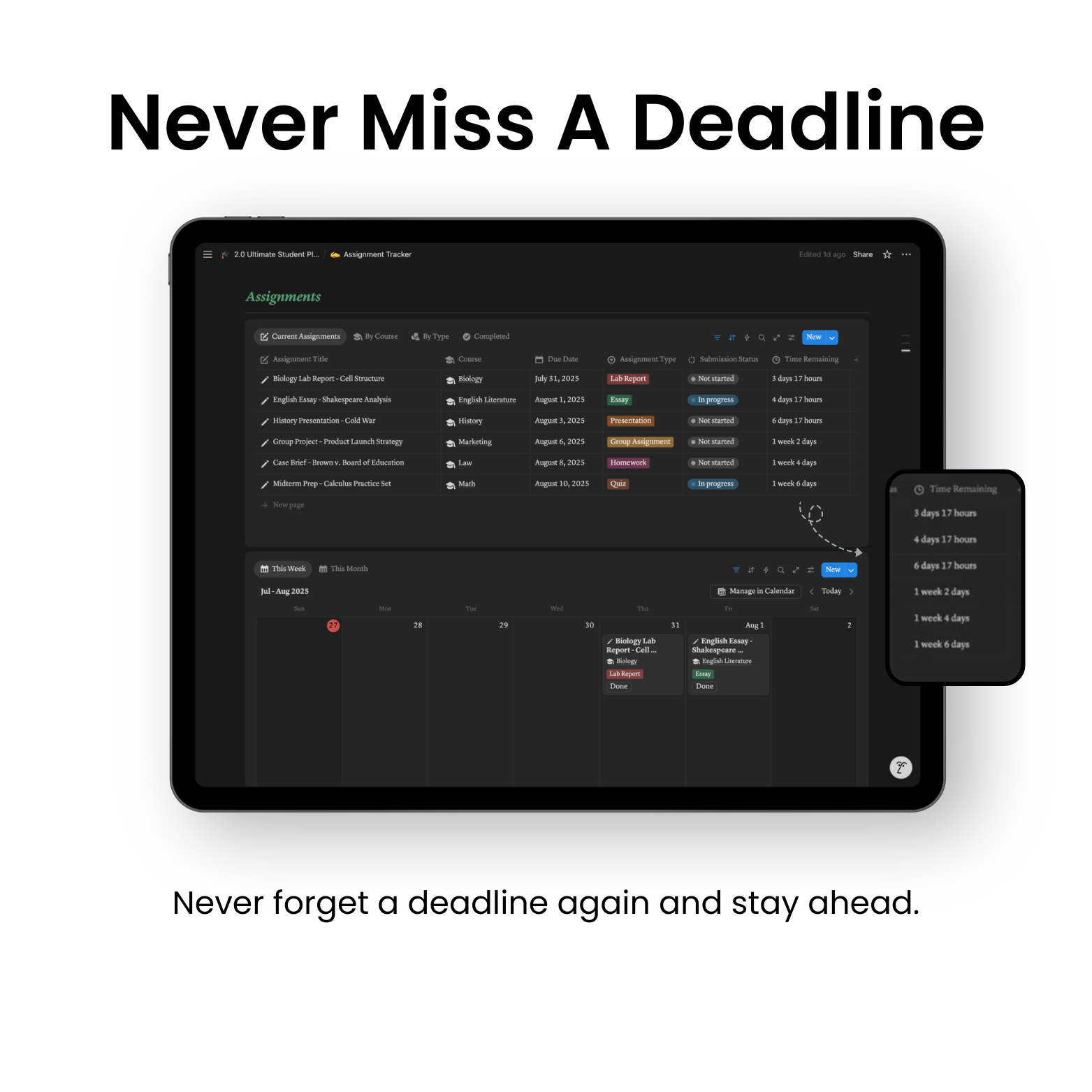 Ultimate Student Planner