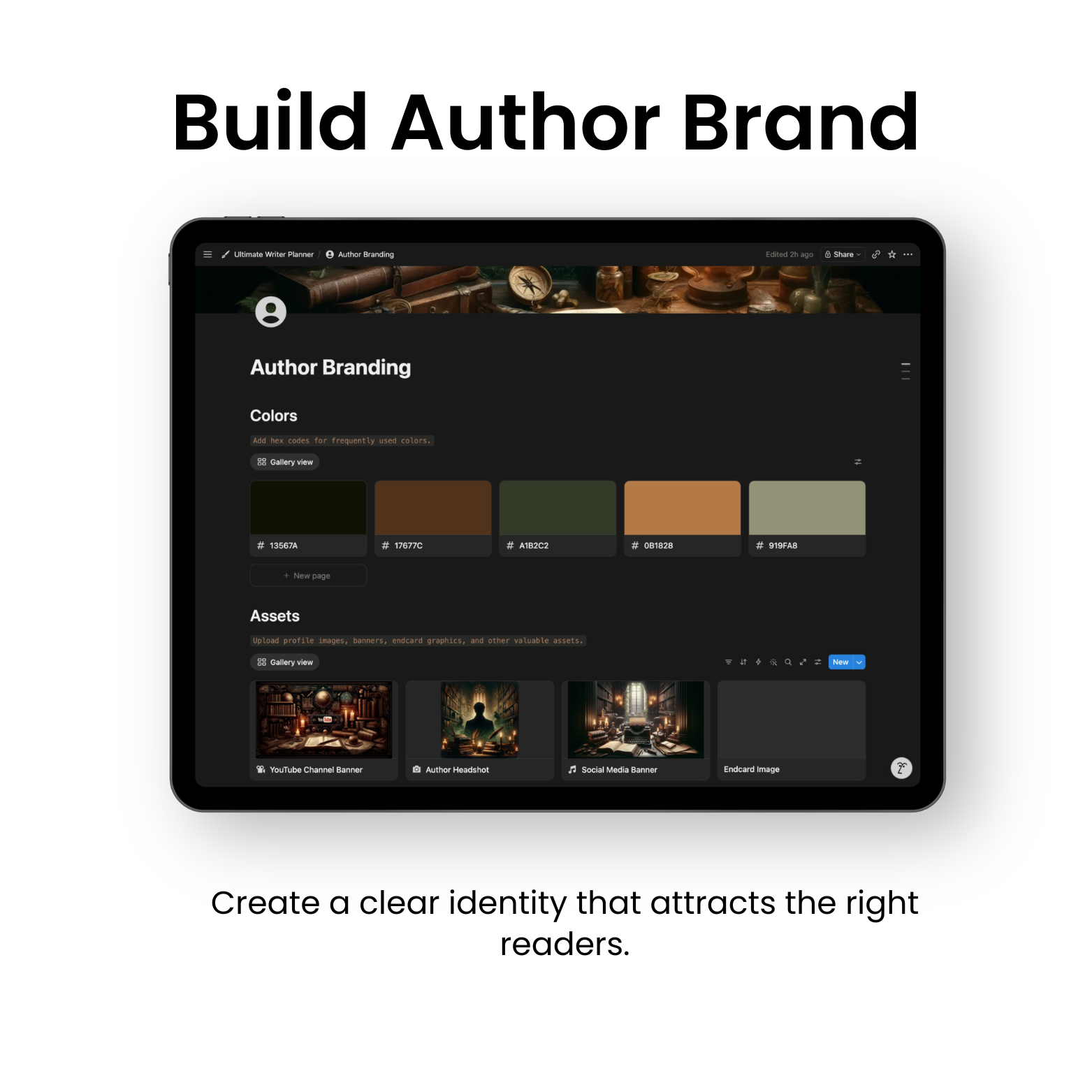 Ultimate Writer Planner