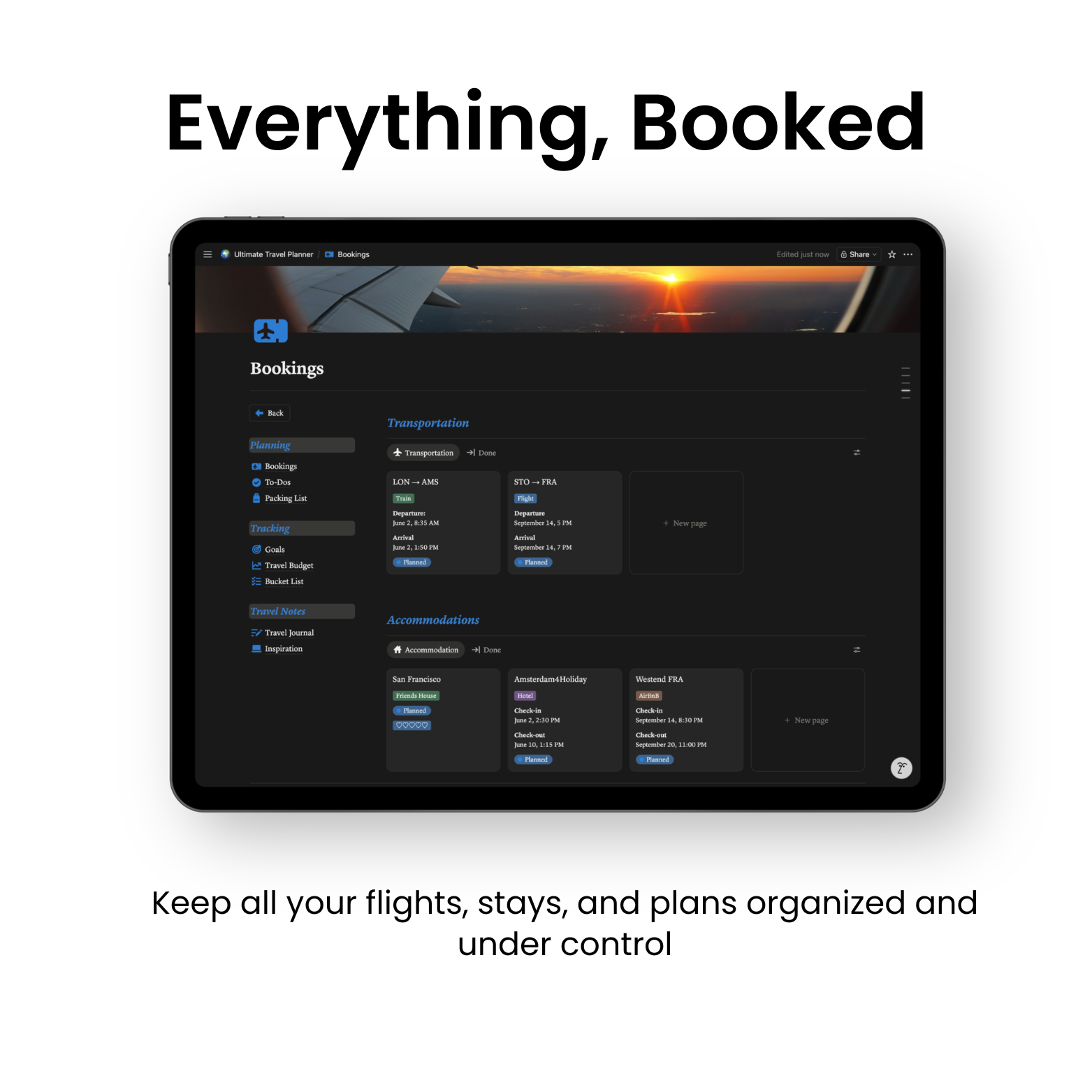 Ultimate Travel Planner