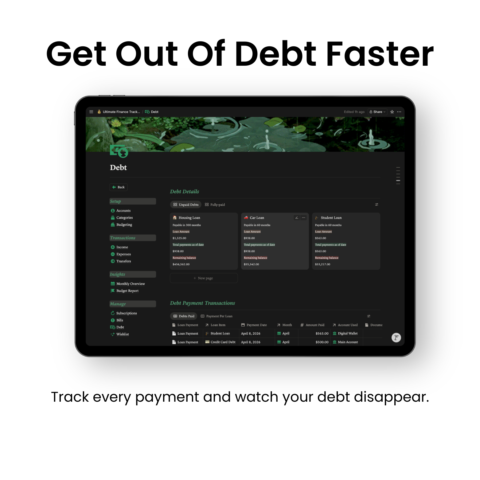 Ultimate Finance Tracker