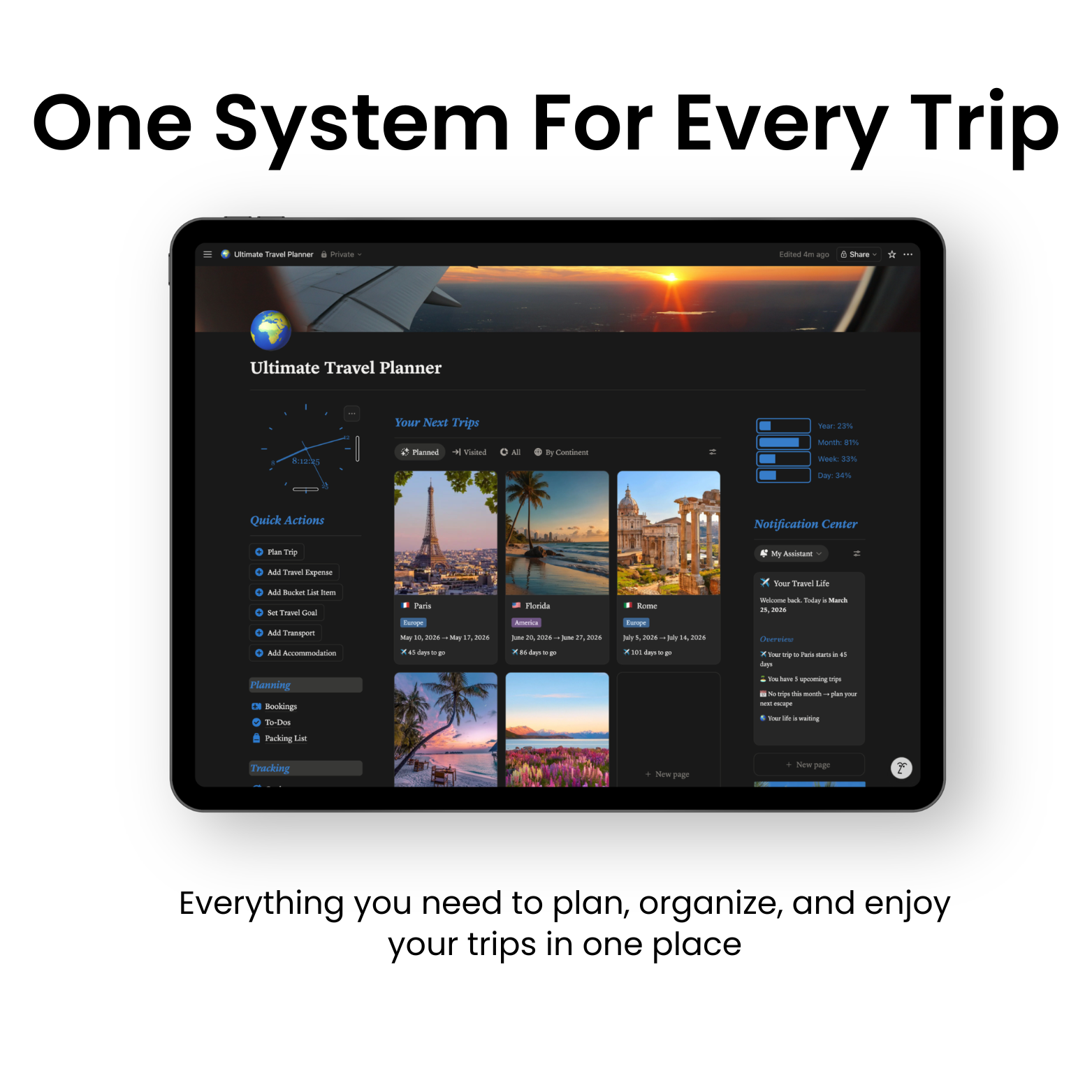 Ultimate Travel Planner