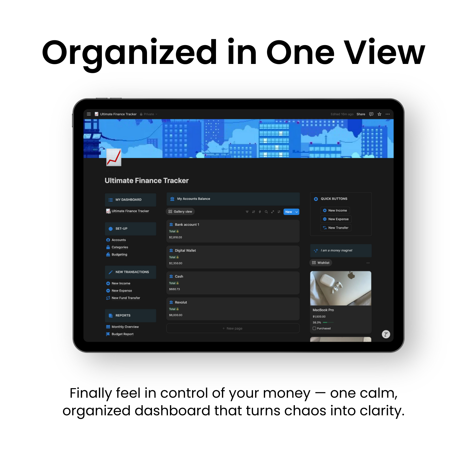 Ultimate Finance Tracker
