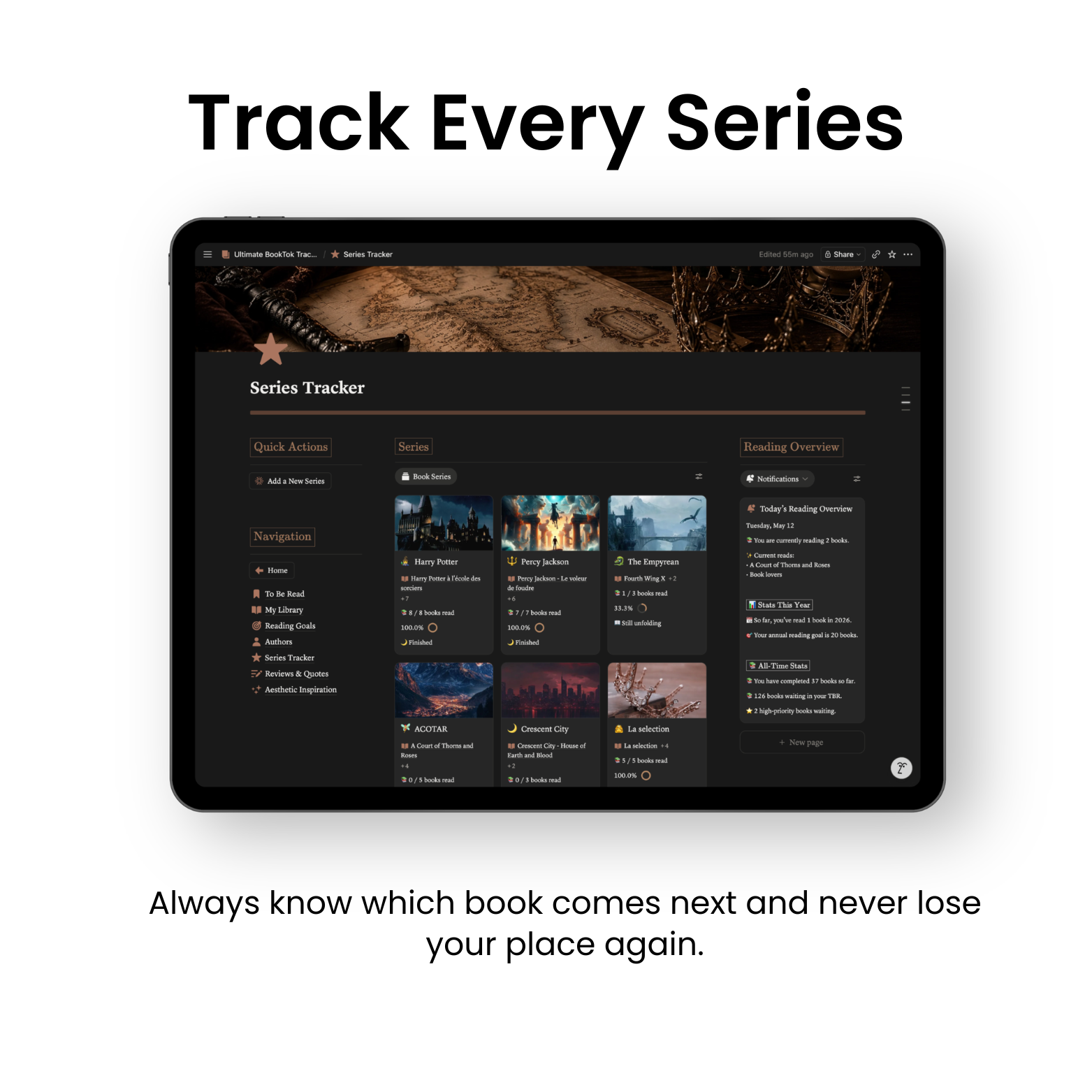 Ultimate BookTok Tracker