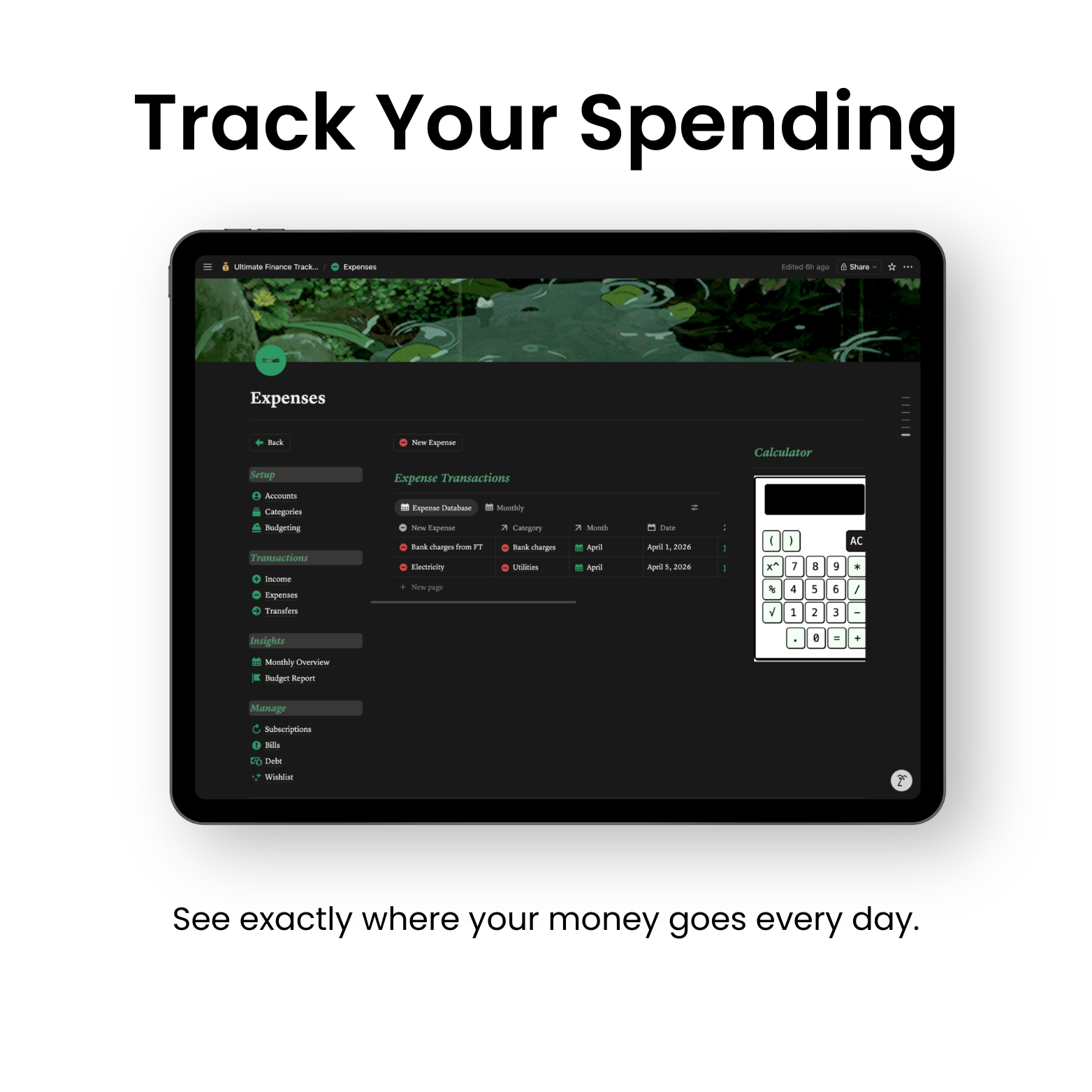 Ultimate Finance Tracker