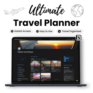 Ultimate Travel Planner for Notion main cover