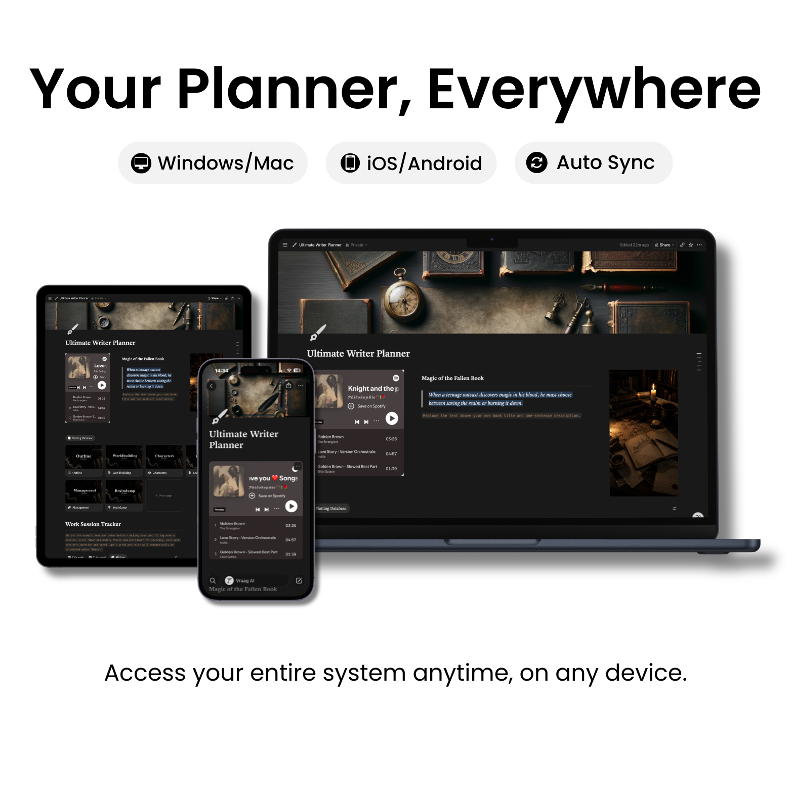 Ultimate Writer Planner
