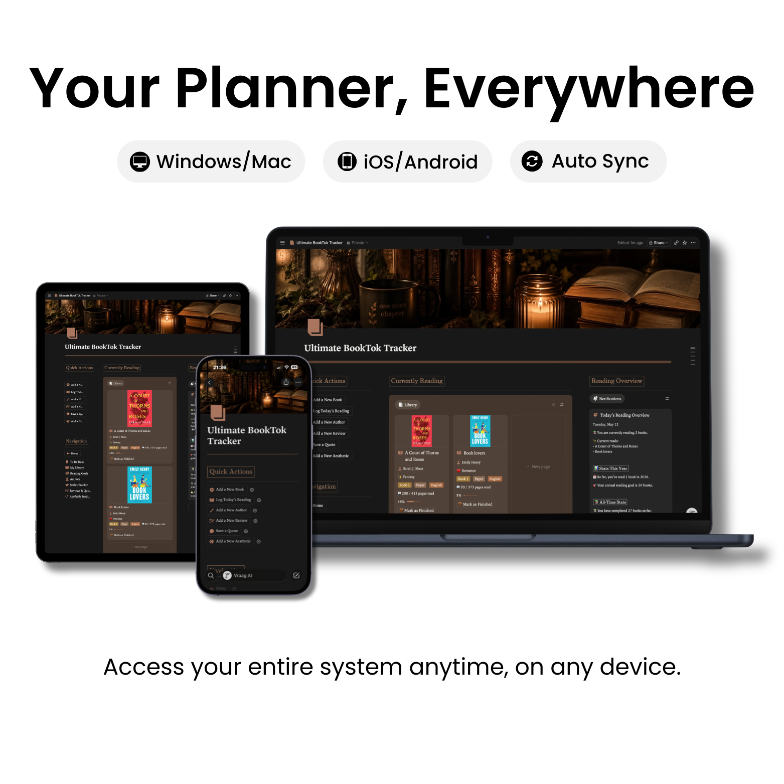 Ultimate BookTok Tracker